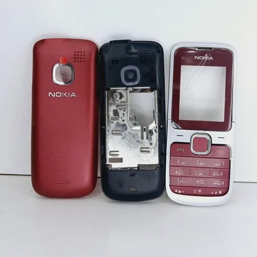 قاب نوکیا C1-01 فابریکی سخت افزاری با شاسی و کلیدها Nokia c1-01