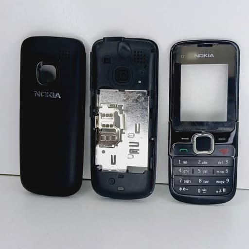 قاب نوکیا C2-00 فابریکی سخت افزاری با شاسی و کلیدها Nokia c2 – 00