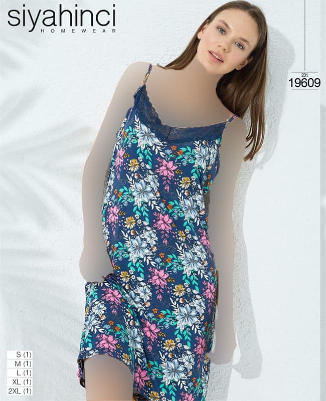تونیک نخی زنانه سیاه اینجه کد 19609
