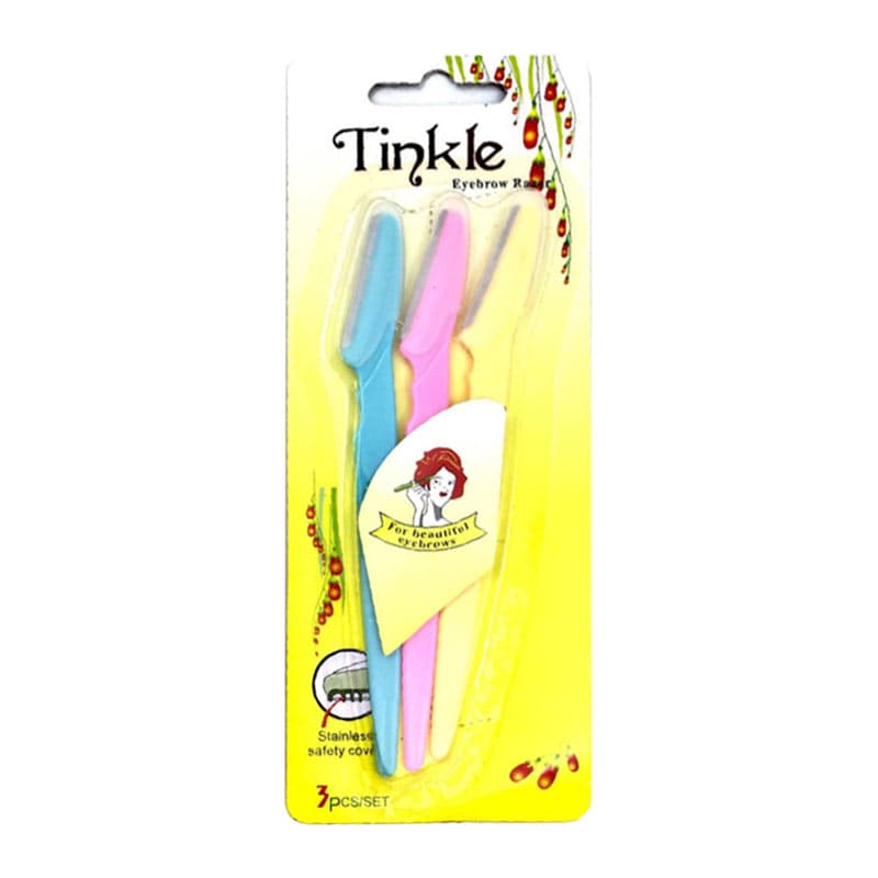 پک 3 عددی تیغ اصلاح ابرو و صورت تینکل Tinkle