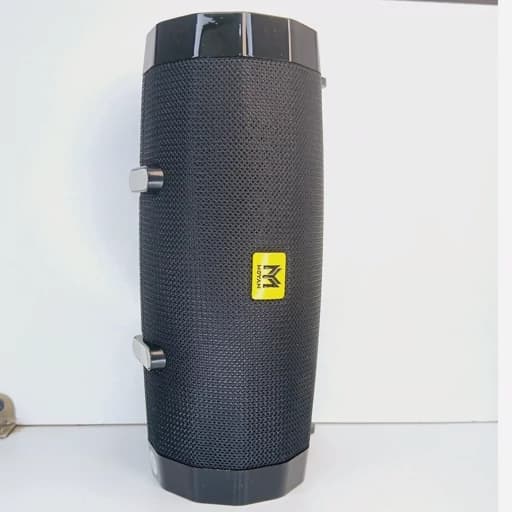 اسپیکر بلوتوثی چراغ قوه دار با بند و صدای شفاف و بیس عالی مدل مویان MS-3 — تصویر ۲