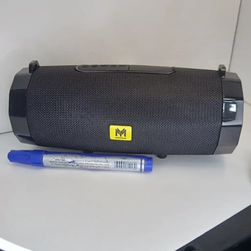 اسپیکر بلوتوثی چراغ قوه دار با بند و صدای شفاف و بیس عالی مدل مویان MS-3 — تصویر ۳