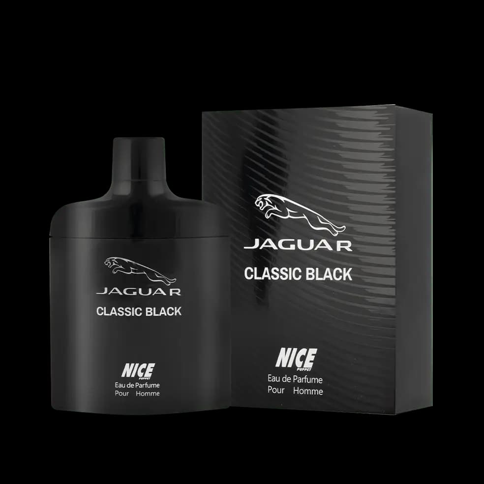 ادوپرفیوم مردانه نایس پاپت مدل Jaguar Classic Black حجم 85 میلی لیتر