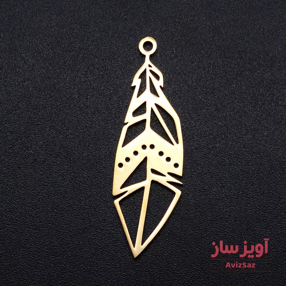 گردنبند پر پرنده کد 101831