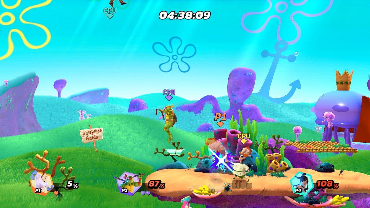 بازی Nickelodeon all star brawl برای PS4 — تصویر ۸