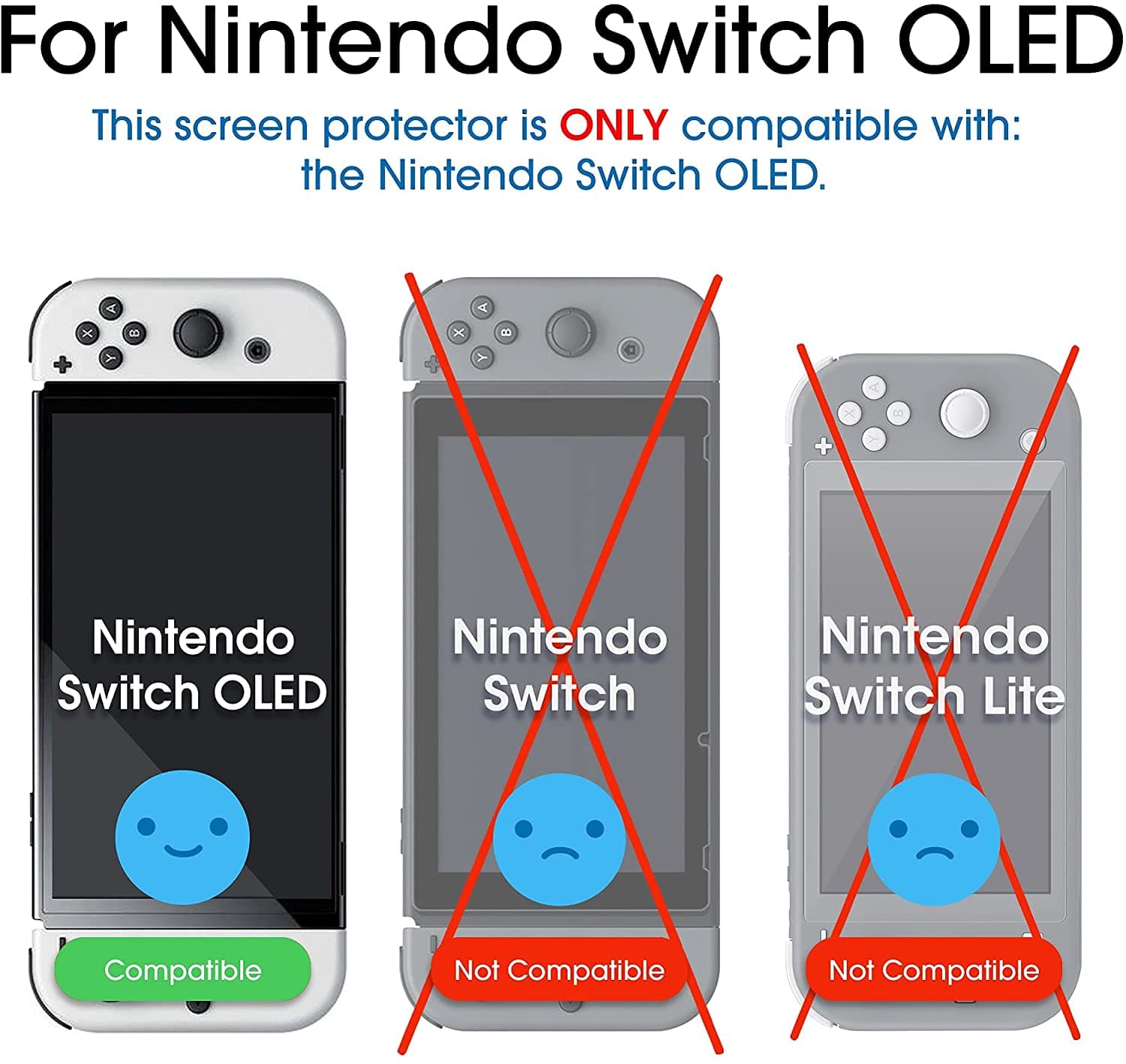 محافظ صفحه نینتندو سوییچ OLED — تصویر ۳