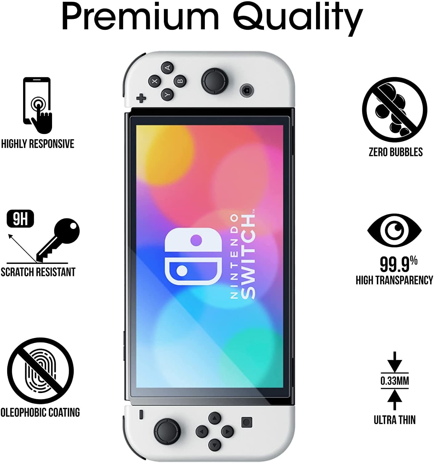 محافظ صفحه نینتندو سوییچ OLED — تصویر ۲