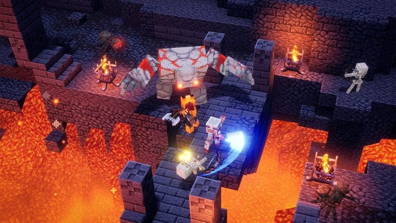 بازی Minecraft Dungeons: Ultimate Edition برای PS4 — تصویر ۱۰