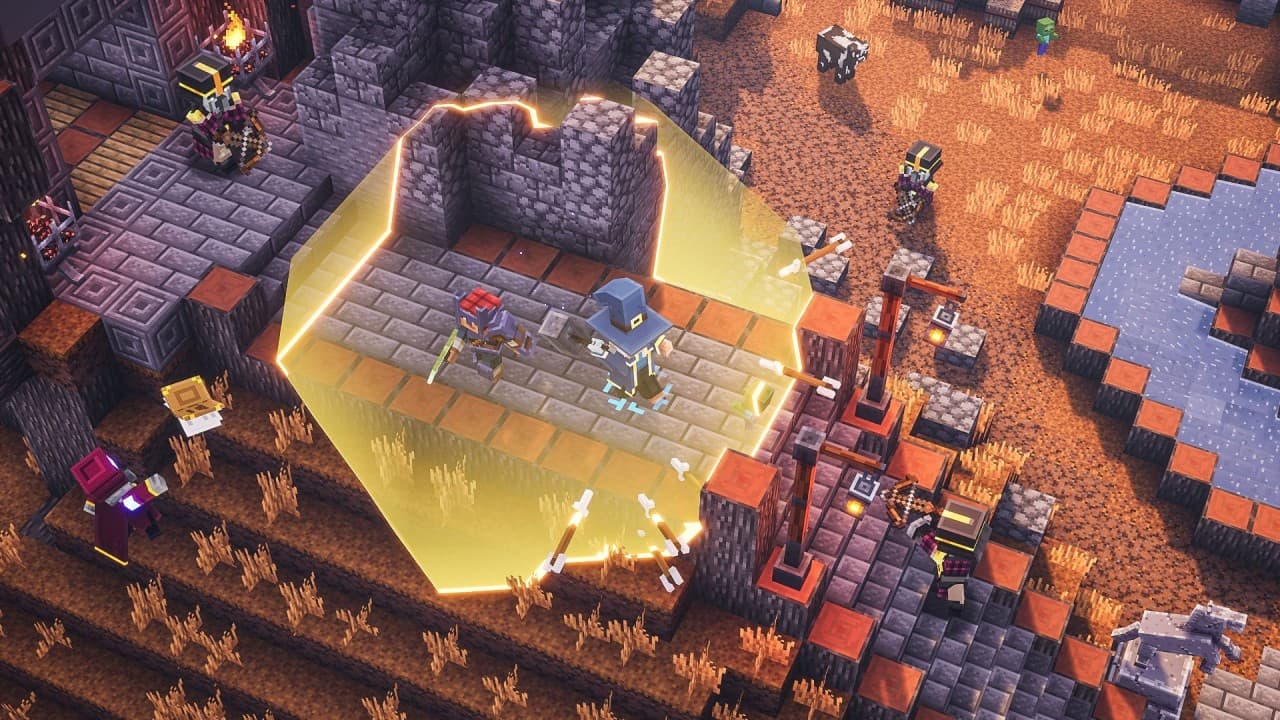 بازی Minecraft Dungeons: Ultimate Edition برای PS4 — تصویر ۳