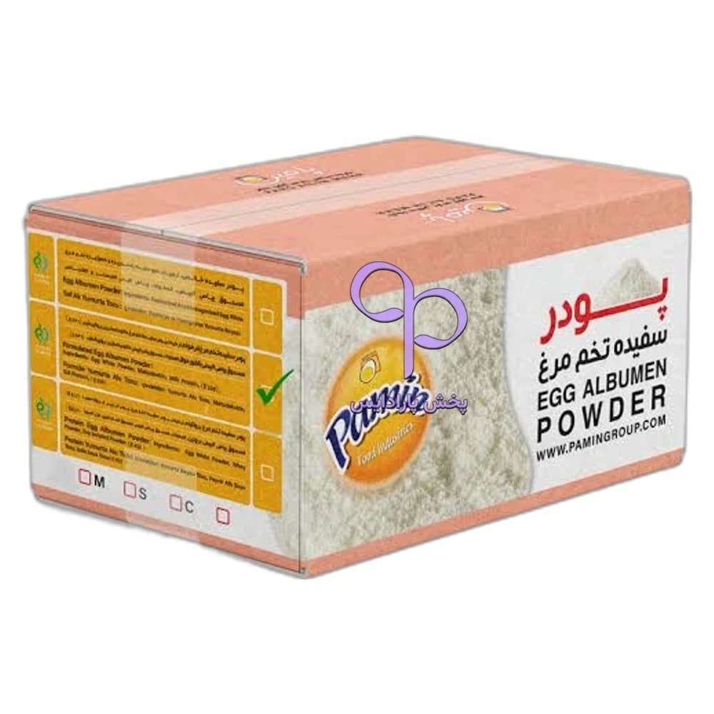 پودر سفیده تخم مرغ 10 کیلویی پامین