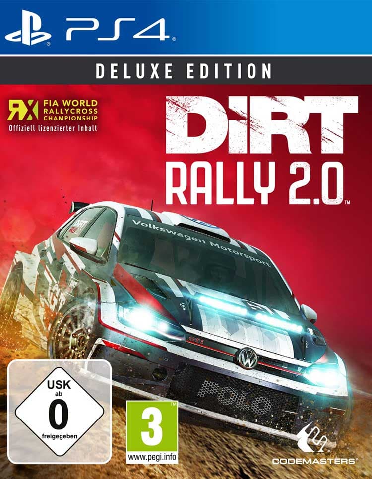 بازی Dirt Rally 2.0 Deluxe Edition برای PS4