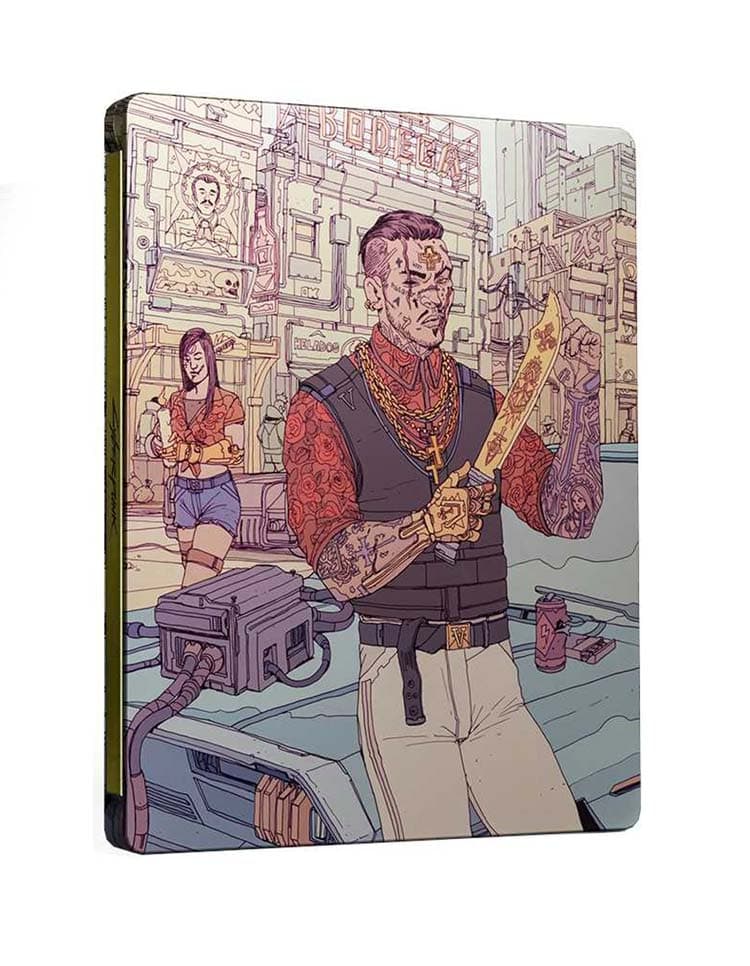 بازی CyberPunk 2077 Steelbook برای PS4