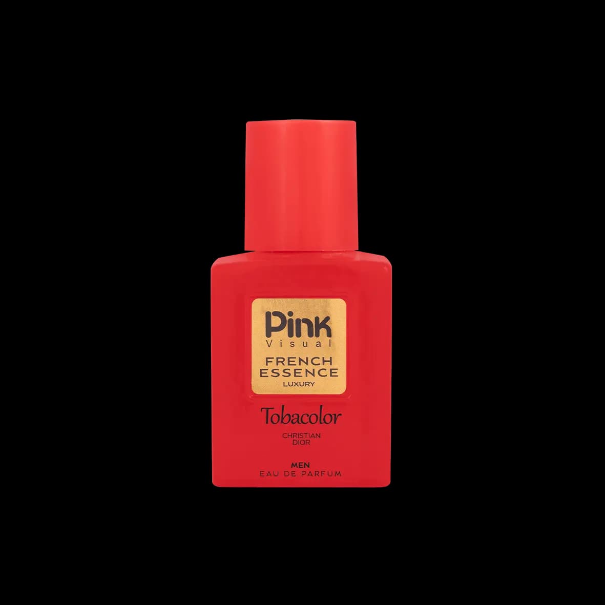عطر پلاکدار پینک ویژوآل مدل Dior Tobacolor حجم 30 میلی لیتر