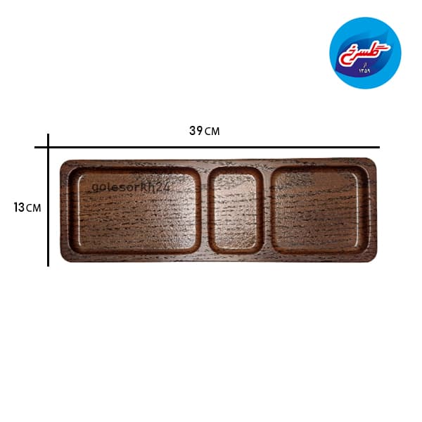 اردو خوری چوبی پیشگامان طرح مستطیل کد 8845 — تصویر ۴