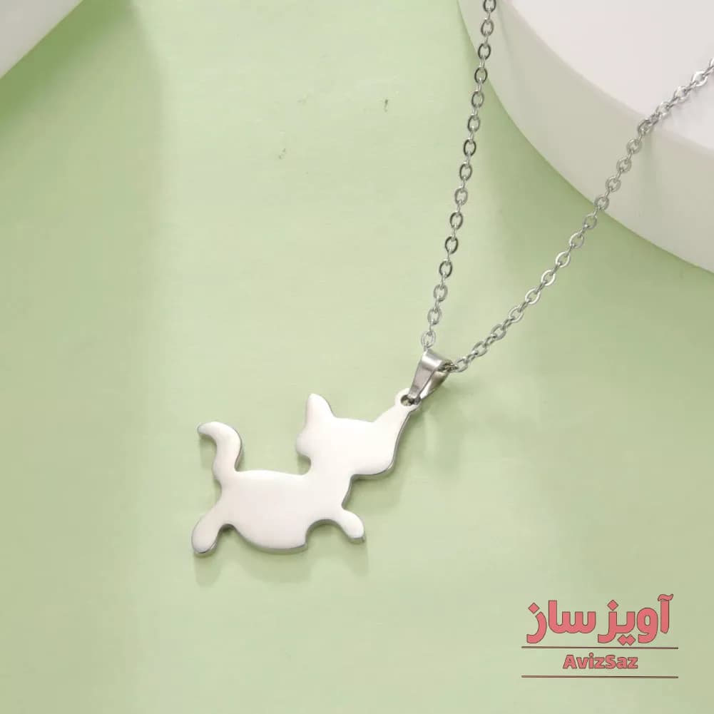 گردنبند گربه فانتزی کد 101801