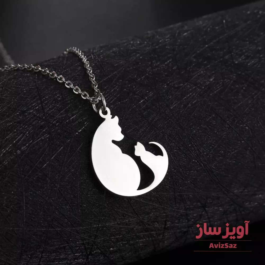 گردنبند گربه فانتزی کد 101798