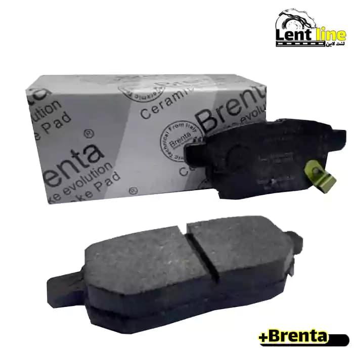لنت ترمز عقب جک S3 برند Brenta پلاس — تصویر ۲