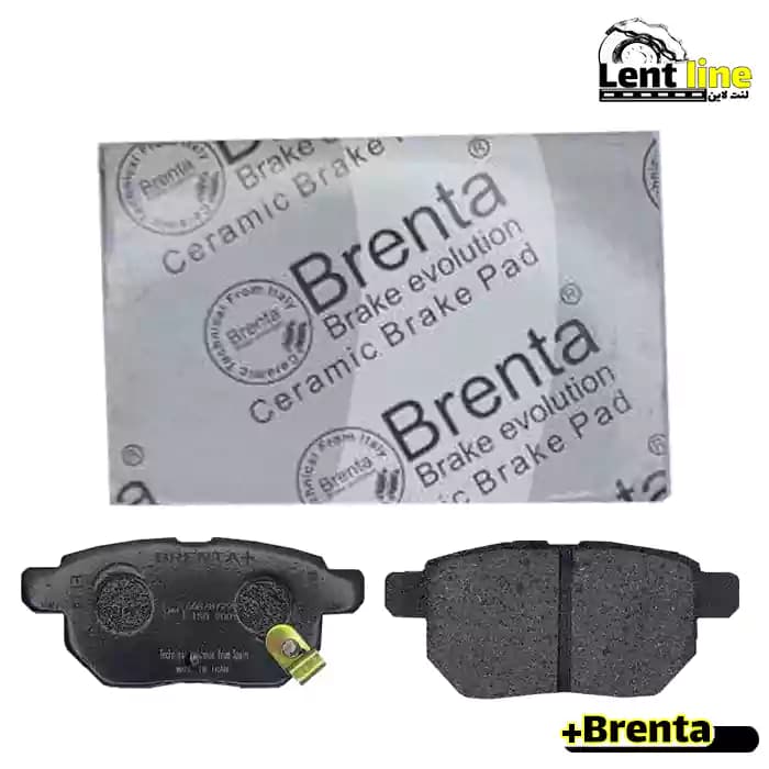 لنت ترمز عقب جک S3 برند Brenta پلاس — تصویر ۳