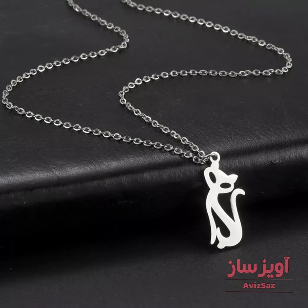 گردنبند گربه فانتزی کد 101797
