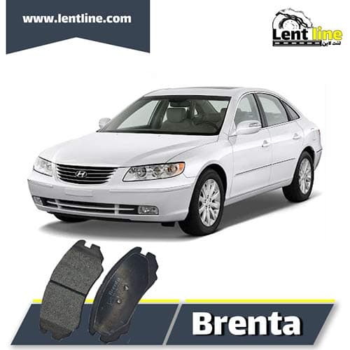 لنت ترمز جلو آزرا 2006-2011 برند Brentaپلاس
