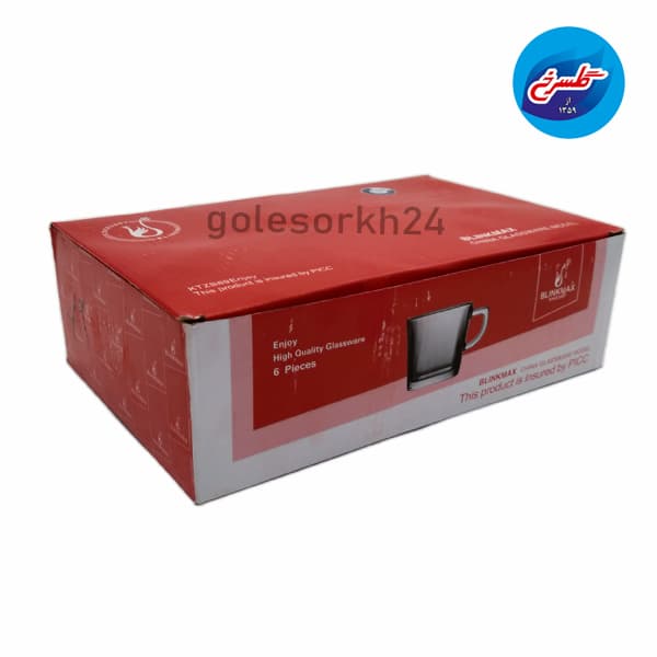 فنجان بلینک مکس مدل کار B89 بسته 6 عددی — تصویر ۴