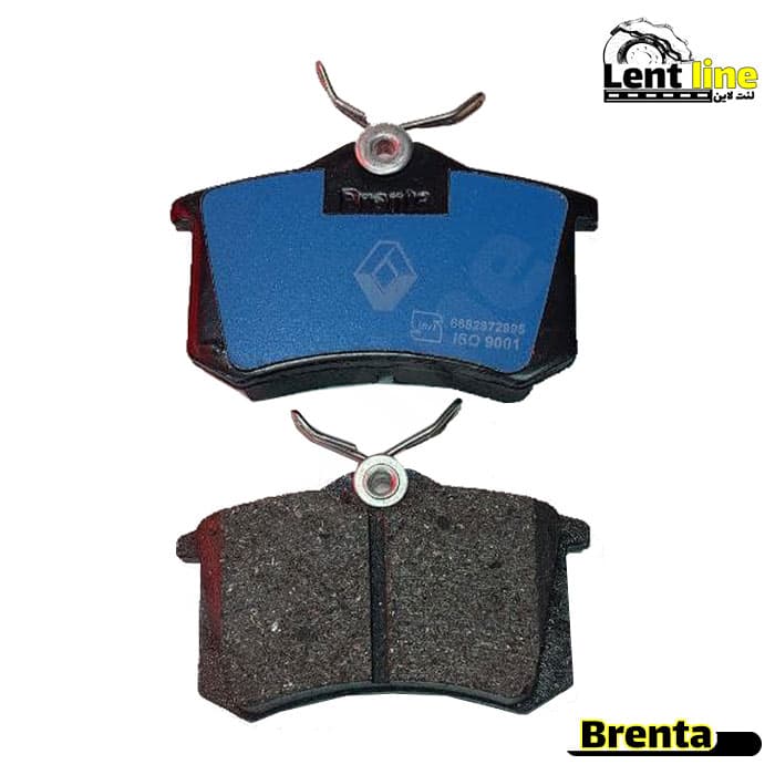 لنت ترمز عقب پژو 2008 برند Brenta+ — تصویر ۴