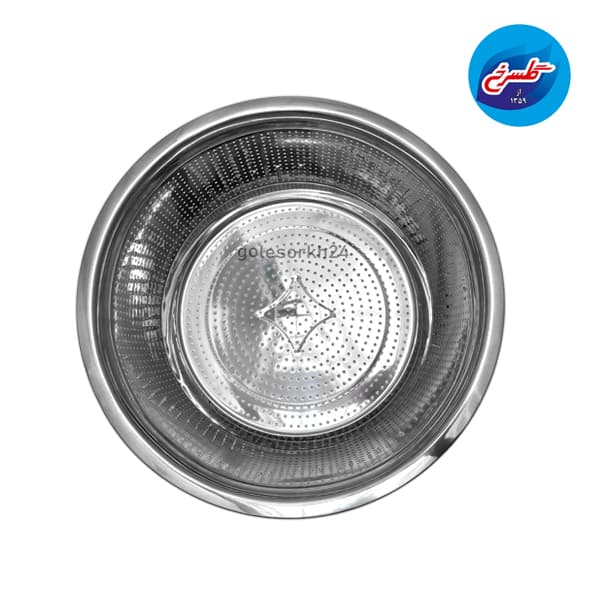 سرویس آبکش استیل یونیک ۵ پارچه 22 تا 40 — تصویر ۶
