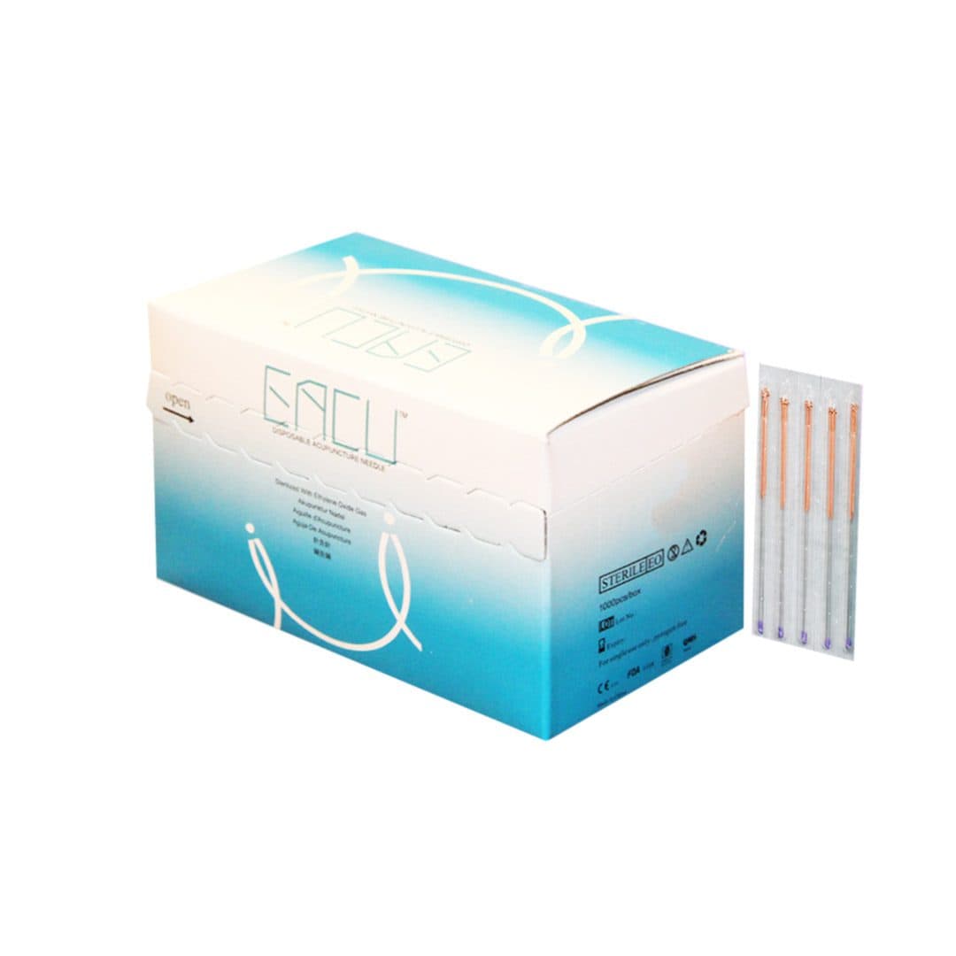 سوزن طب سوزنی ایکو ۴۰×۰٫۳۰ هزار عددی دسته مسی (EACU)