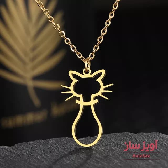 گردنبند گربه سیبیلو کد 101783