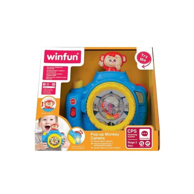 جغجغه دوربین میمون وین فان winfun
