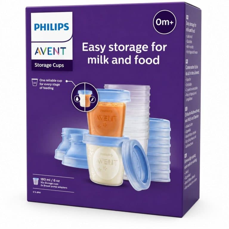 ظرف ذخیره شیر مادر philips avent — تصویر ۸