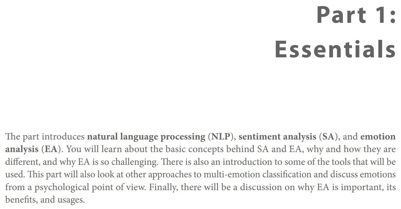 کتاب Machine Learning for Emotion Analysis in Python — تصویر ۲
