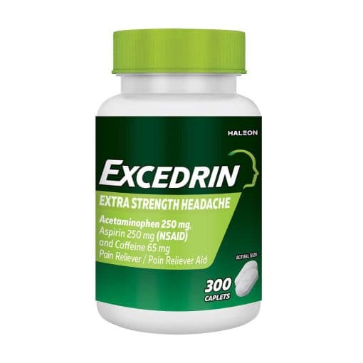 تسکین دهنده سردرد اکسدرین Excedrin Extra Strength 300 Caplets — تصویر ۲