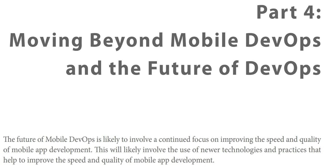 کتاب Mobile DevOps Playbook — تصویر ۵