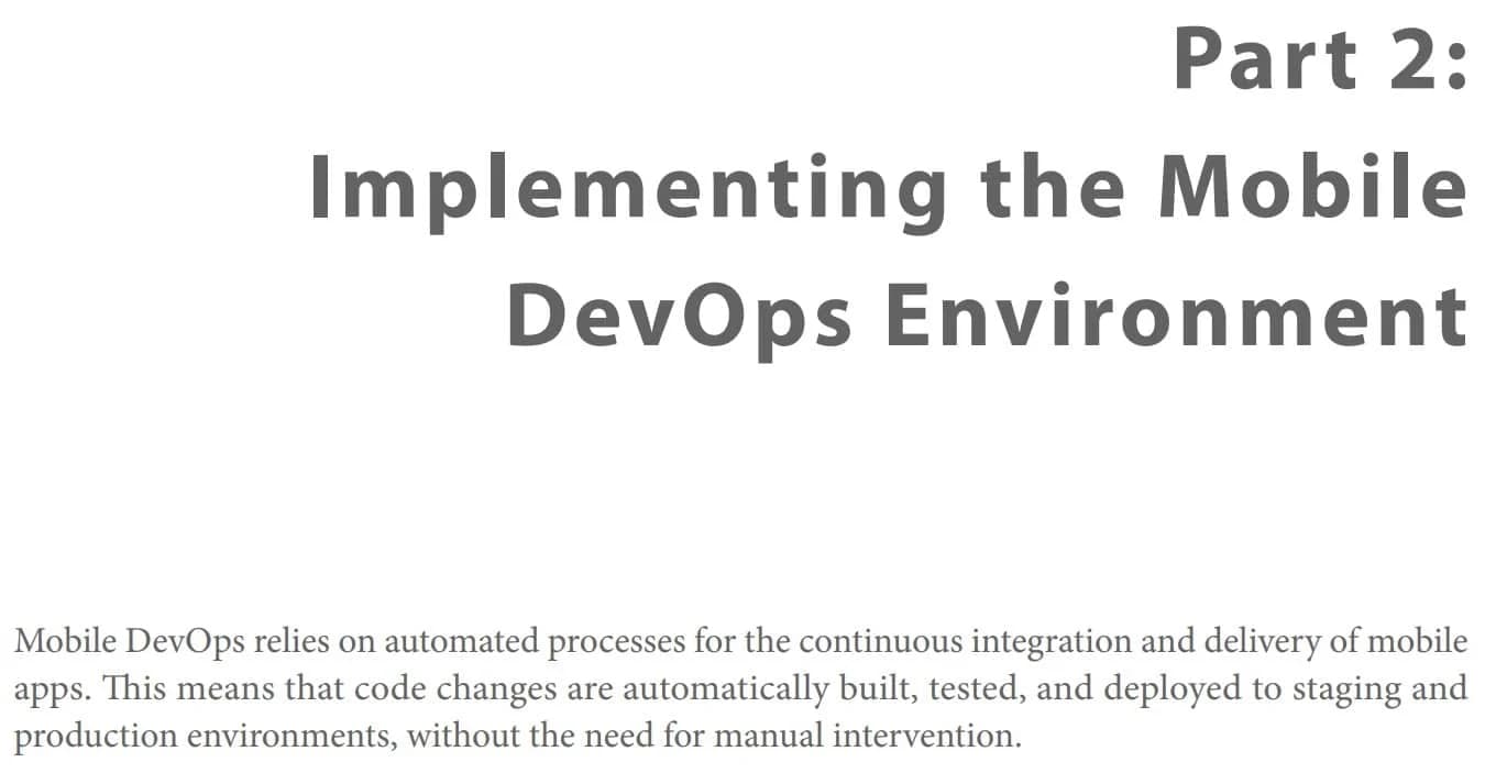 کتاب Mobile DevOps Playbook — تصویر ۳