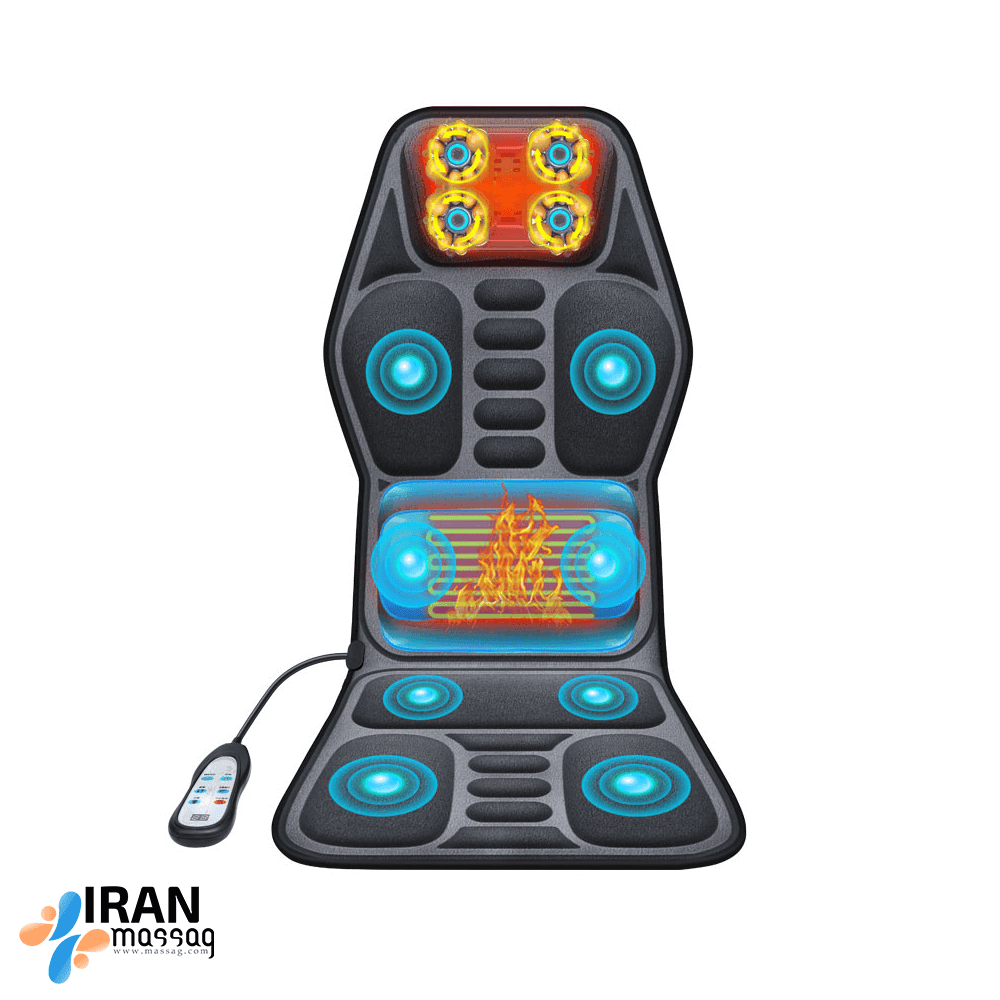 ماساژور تشکی و روکش صندلی آیجویر مدل 308D | شیاتسو کامل کمر با گرما