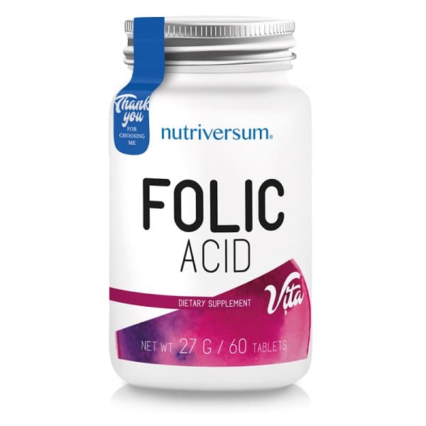 فولیک اسید نوتریورسام Nutriversum Folic Acid