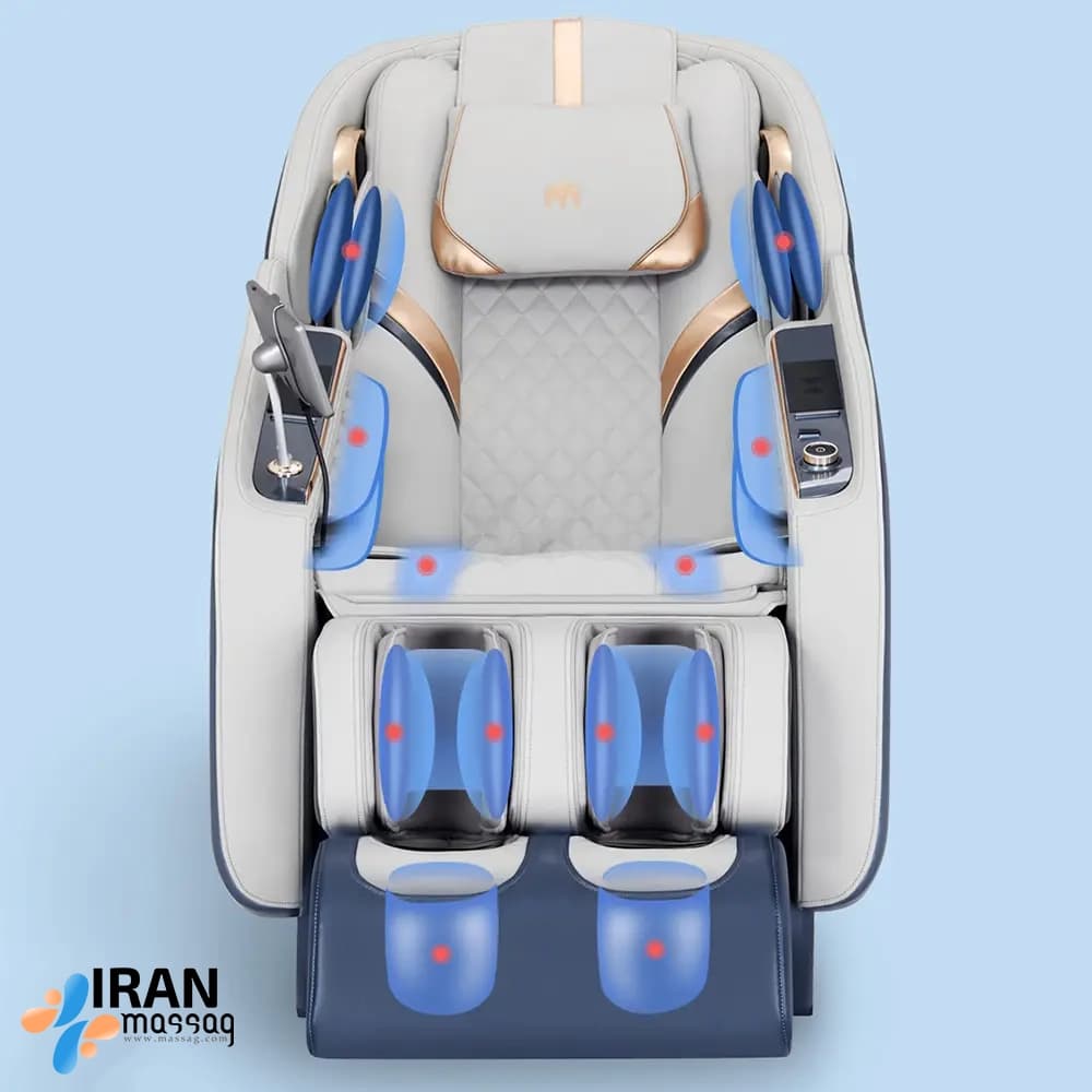 صندلی ماساژ شیائومی momoda مدل M810 Plus (با شرایط اقساطی) | ماساژ تایلندی و حرارت‌درمانی TCM — تصویر ۴