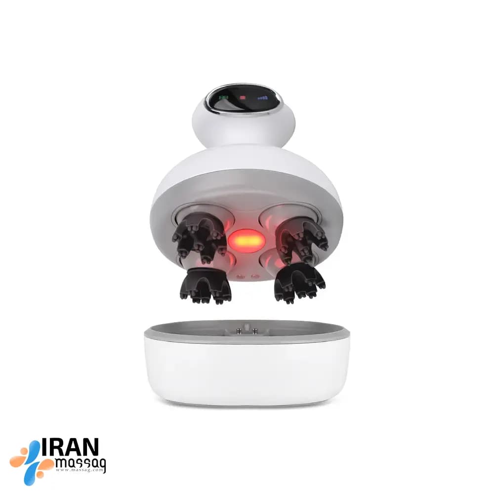 ماساژور سر آیجویر مدل ST-703 | با فناوری تقویت رشد مو | تحریک الکتریکی عضلات (EMS)