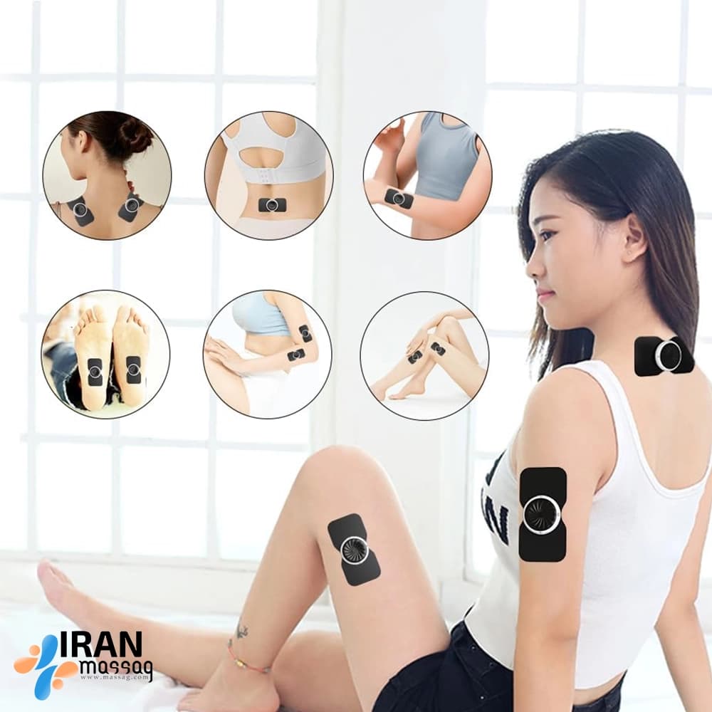 ماساژور پروانه ای EMS آیجویر LV08 | با ۸ حالت تمرینی و ۱۹ سطح شدت ماساژ | با کنترل از راه دور — تصویر ۴