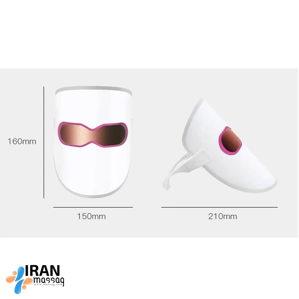 ماسک زیبایی و جوان کننده JZC-M02-3 | ضد چروک، ضد آکنه و جوانسازی با LED — تصویر ۳