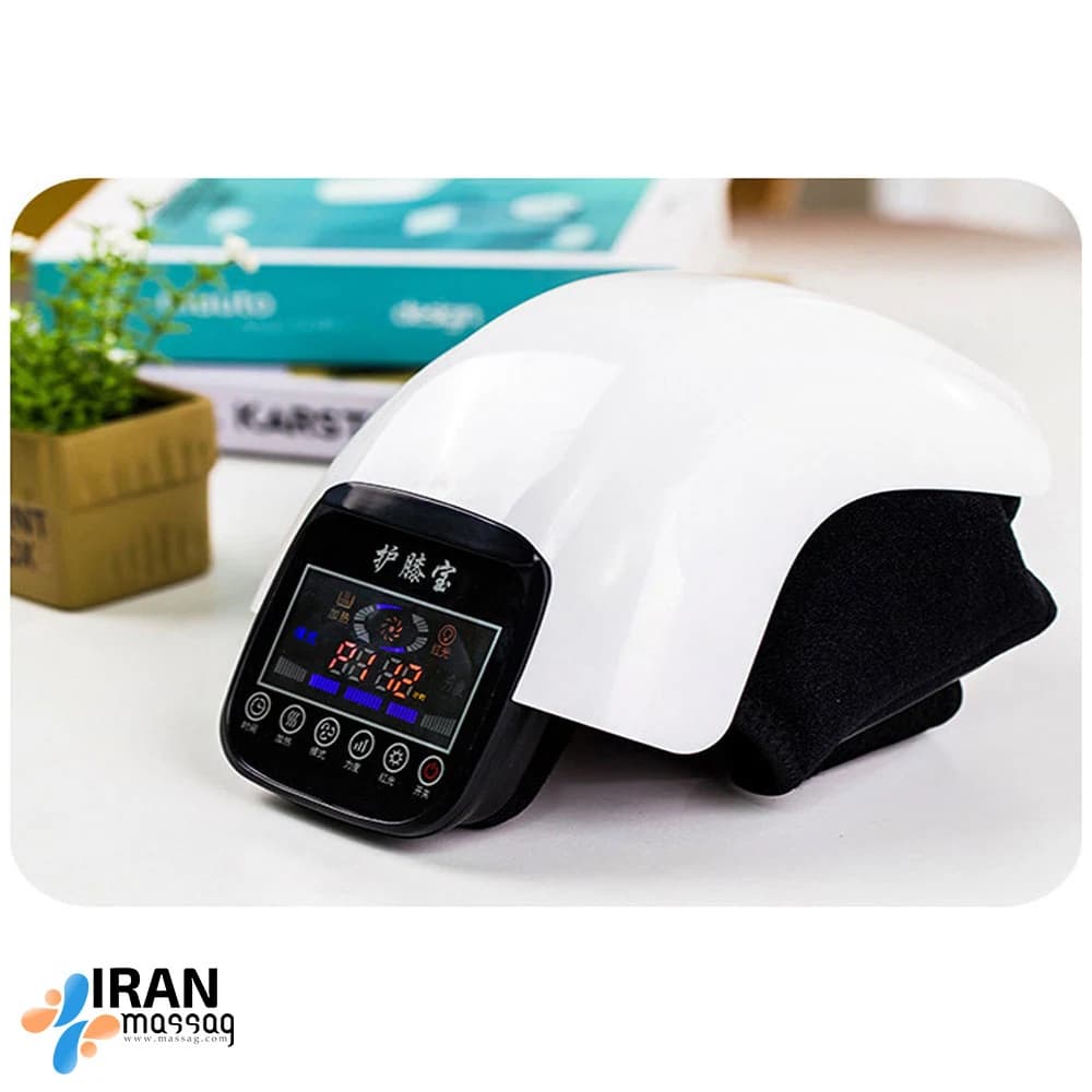 ماساژور زانو آیجویر مدل 118D: تسکین پیشرفته درد زانو با مادون قرمز، ویبره و فشار هوا — تصویر ۴