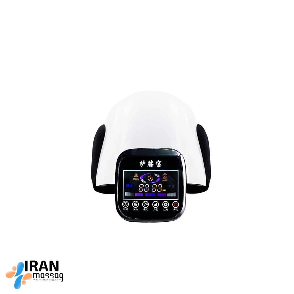 ماساژور زانو آیجویر مدل 118D: تسکین پیشرفته درد زانو با مادون قرمز، ویبره و فشار هوا