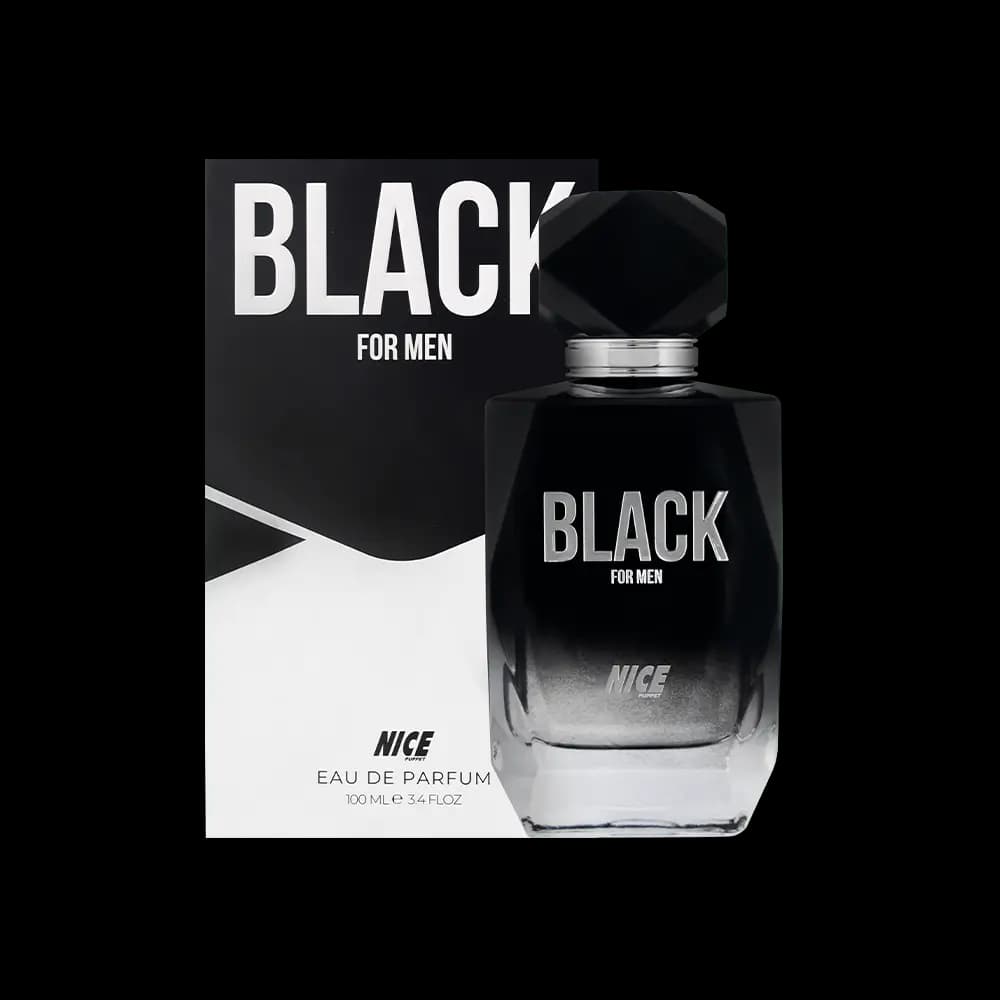 ادوپرفیوم مردانه نایس پاپت مدل Black حجم 100 میلی لیتر – رایحه Chemistry