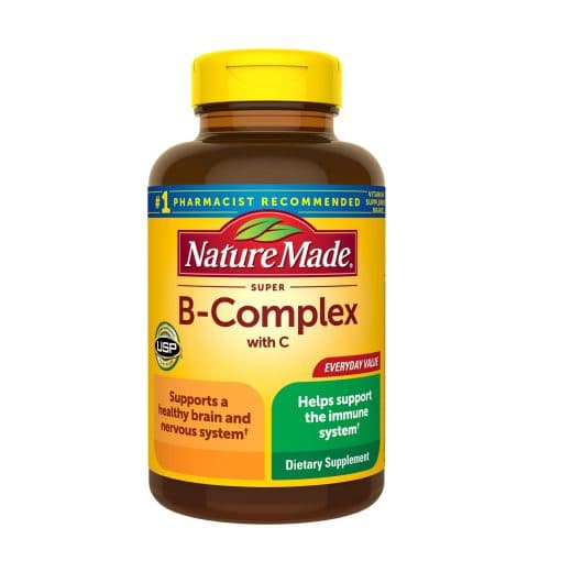 سوپر ب کمپلکس نیچرمید Nature Made Super B-Complex with C Tablets