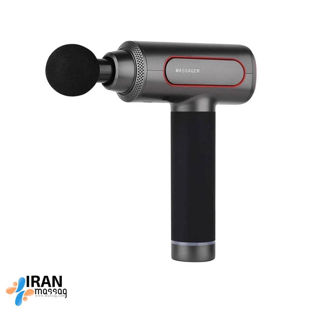 ماساژور تفنگی آیجویر مدل ST-801 | با موتور براشلس، باتری ۶ ساعته و ۶ حالت ماساژ حرفه‌ای