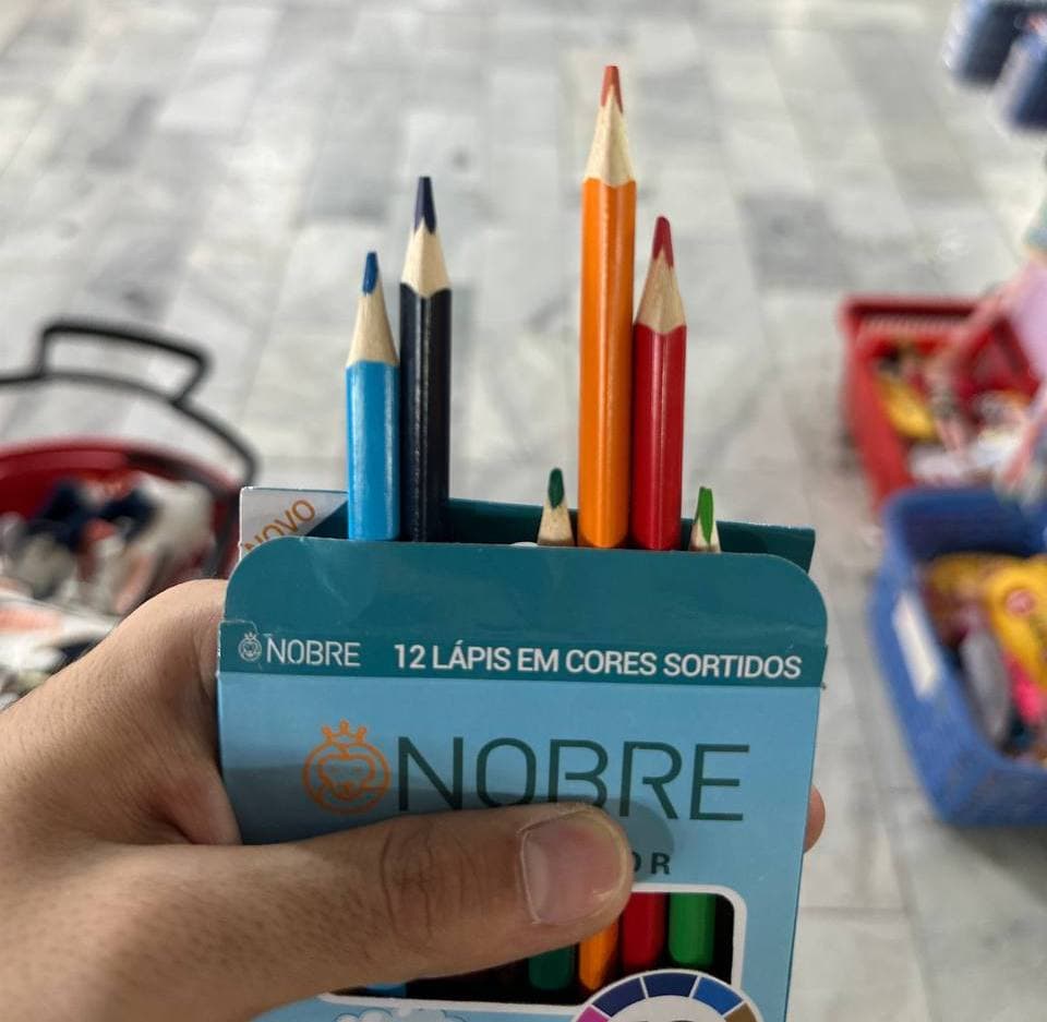 مداد رنگی 12 تایی Nobre — تصویر ۴