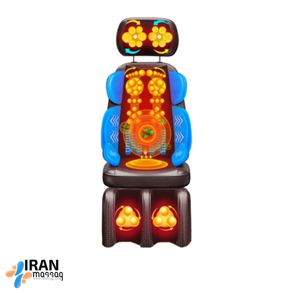 روکش صندلى ماساژور آیجویر مدل 5583D فول بادی | ماساژ گردن، کمر و پا با فناوری 6D و طراحی قابل‌حمل