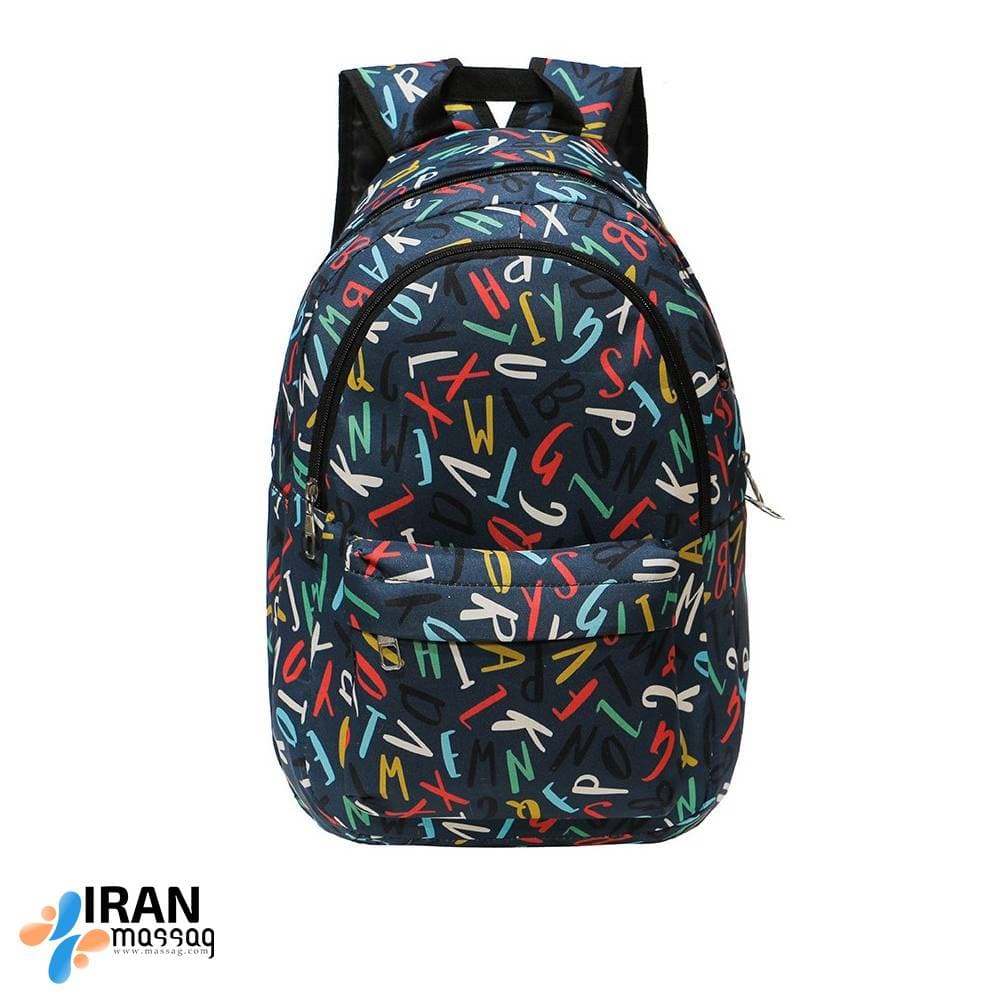 کوله پشتی دخترانه مدل MB-400 همراه با جا مدادی – جنس مقاوم و فضای کافی