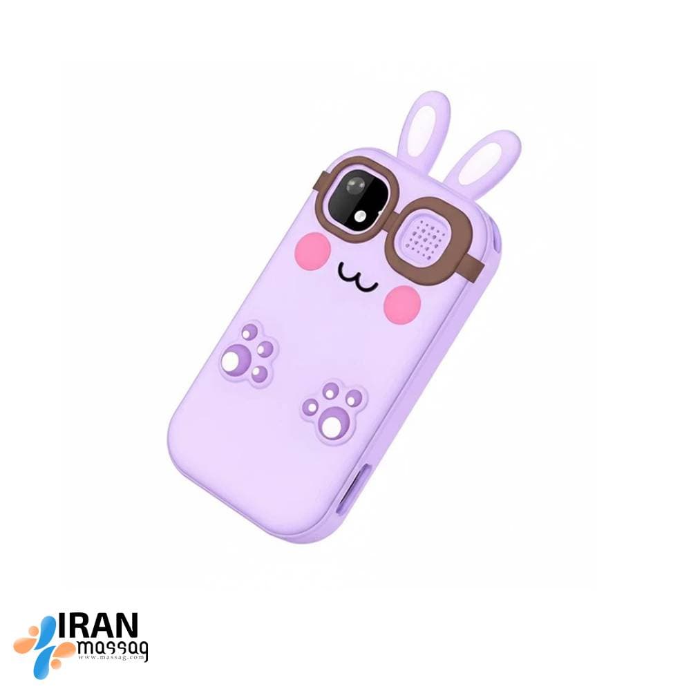 موبایل و دوربین عکاسی هوشمند کودک مدل C06 | پشتیبانی از کارت حافظه و صفحه‌نمایش لمسی IPS — تصویر ۳